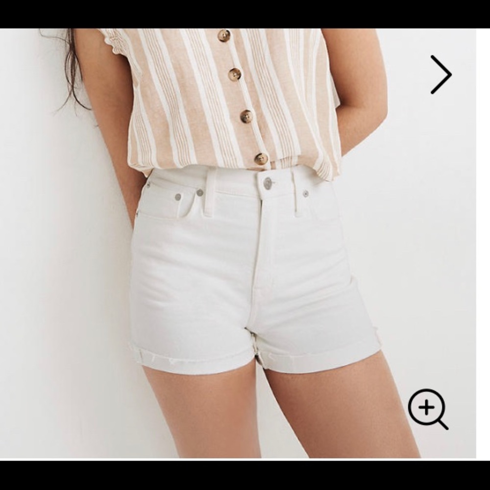 NWT Madewell High Rise Denim shorts